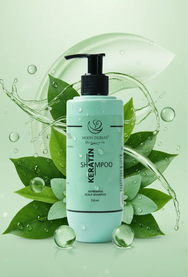 Moon Derma Keratin Shampoo